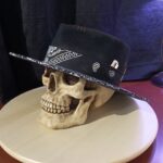 Black Skull Hat