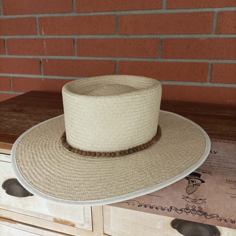 Summer Outlaw Legacy Hat - Hand-finished Raffia Straw.