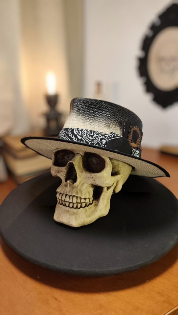 Sombrero artesano de rafia para verano