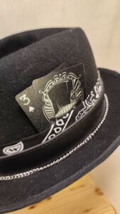 Custom handmade felt hat Mark Hats Barcelona