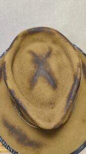 Custom handmade felt hat Mark Hats Barcelona